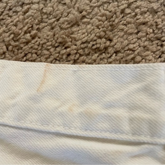 SLVRLAKE London Straight Leg Jeans in White Destructed Size 26 - Picture 11 of 11